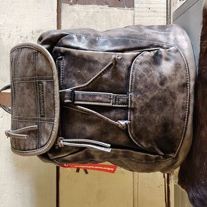 Montana West large backpack coffee color PU leather so soft new with tags